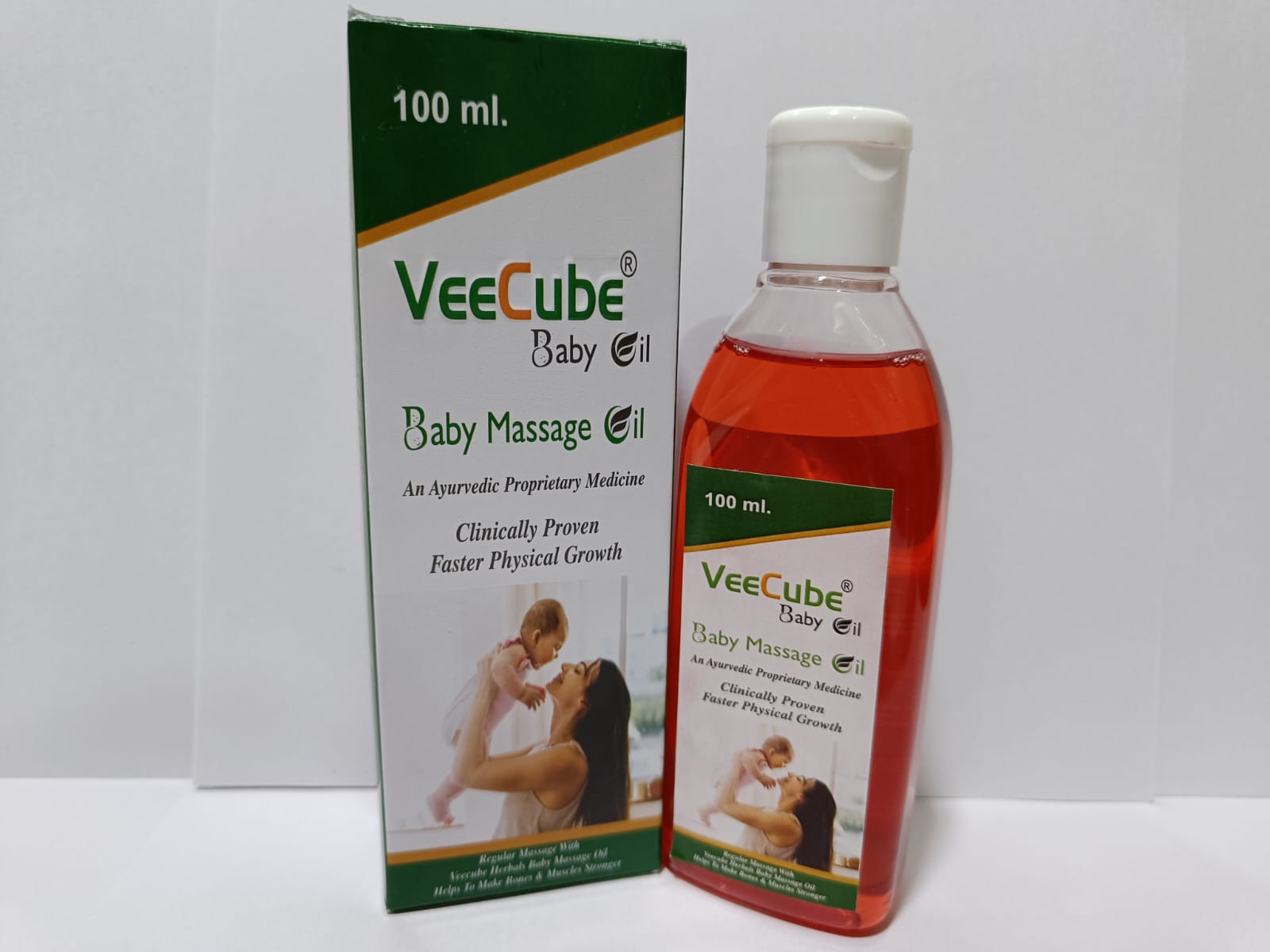 VEECUBE BABY MASSAGE OIL